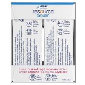 Resource 2.0 + Protein cu aroma de capsuni fara gluten, 4 x 200 ml, Nestle - Img 3
