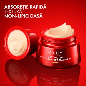 Rezerva Crema de zi Vichy Liftactiv Collagen Specialist 16 SPF50 Antirid, 50 ml - Img 2