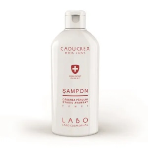 Șampon Cadu-Crex împotriva căderii părului pentru femei, stadiu avansată, 200 ml, Labo