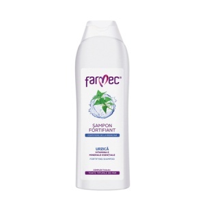 Șampon fortifiant cu urzica și vitamină E, 400 ml, Farmec