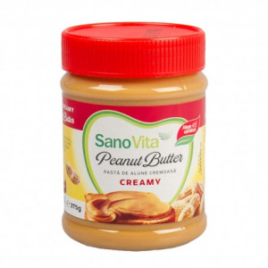 SanoVita Unt arahide creamy x375g