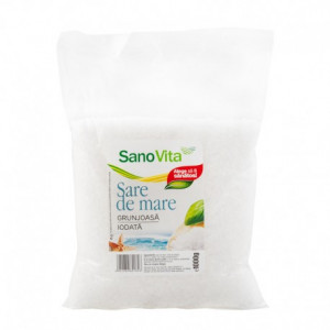 Sare de mare Grunjoasa Iodata x1kg SanoVita