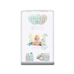Scutece Bio Nr. 2, 3-6 kg, 42 Bucati - Babyfit