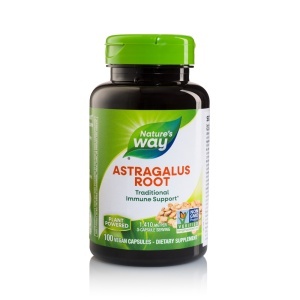 Secom Nature's Way Astragalus Root, 100 capsule