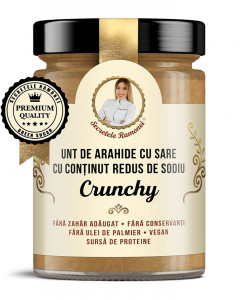 SECRETELE RAMONEI Unt de arahide cu sare Crunchy x 350g