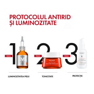 Ser corector antioxidant cu vitamina C Liftactiv Supreme, 20 ml, Vichy - Img 5