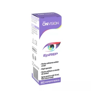 Spray ocular pentru calmarea ochilor Onvision Epirep, 10 ml, Sun Wave Pharma - Img 2