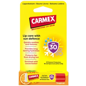 Stick pentru buze Sun Defence Tropical, 4.25 g, Carmex