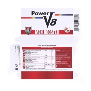 Stimulant sexual Men Booster, 4 capsule – Power V8 - Img 3