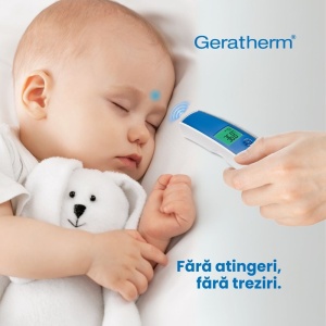 Termometru non contact Geratherm masurare rapida cu infrarosu - Img 2