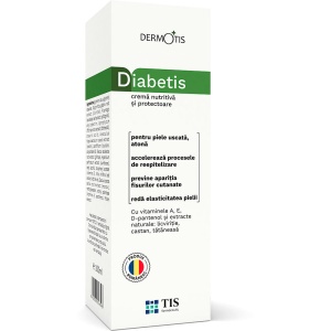 Tis Dermotis DiabeTis Cremă Nutritivă și Protectoare, 100 ml