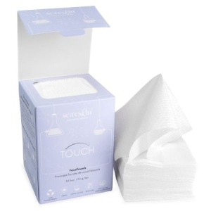 Touch Face Towels prosoape faciale de unica folosinta, 50 bucati, Se:Reskin - Img 1