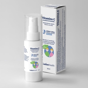 Vitamina C și extract de Acerola spray oral pentru copii, 30 ml Casianhealth - Img 2