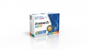 Vitamina D3 2500UI 30 bucati, Balkan Pharmaceuticals