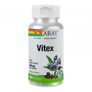 Vitex 400 mg Solaray, 100 capsule, Secom - Img 3