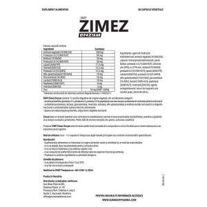 Zimez Enzym, 30 capsule, Sun Wave Pharma - Img 2