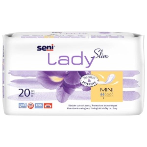 Absorbante urologice pentru femei, Mini, 20 bucati, Seni Lady