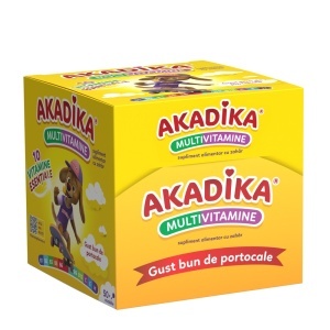 Akadika Multivitamine Acadele, 50 bucăți