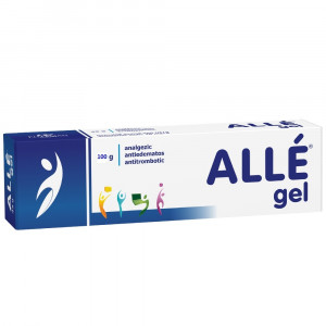 Alle gel, 10 mg + 500 UI/g, 100 g, Fiterman
