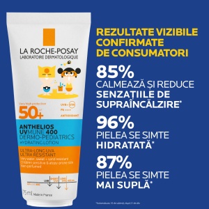 Anthelios UVMUNE 400 Dermo-Pediatrics Lotiune Hidratanta SPF50+, 75ml, La Roche-Posay - Img 6