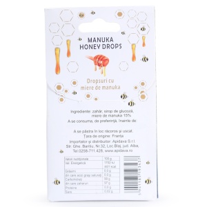 Apidava Dropsuri cu Miere de Manuka, 70 g - Img 2