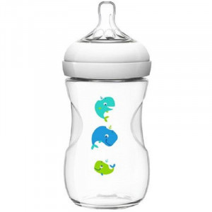 AVENT Biberon Natural Balena x 260 ml SCF070/23