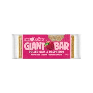 Baton de ovăz cu zmeură, 90 g, Ma Baker