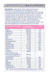 Bayer Elevit 1 multivitamine pentru preconceptie si primul trimestru de sarcina, 30 comprimate - Img 2
