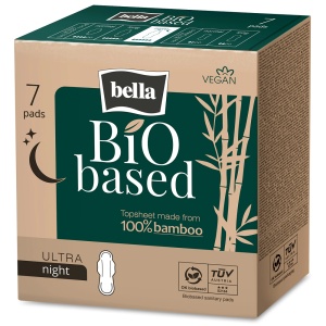 Bella Bio Based Ultra Night Absorbante Igienice, 7 bucăți