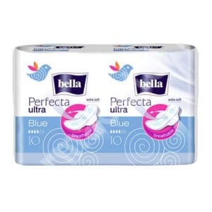 Bella Perfecta Slim Blue Extra Soft Absorbante, 20 bucăți