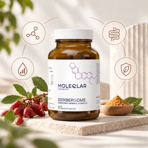 Berberină Berbersome OPTISOLV® MoleQlar – Crom și Zinc | 60 capsule - Img 2