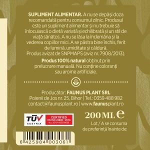 Branca Ursului – Tinctura 200 ml, Faunus - Img 8