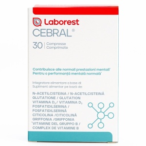 Cebral, 30 comprimate, Laborest Italia