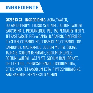 CeraVe Refill Gel Curatare Spumant 473ml – Ten normal si gras, ceramide - Img 13