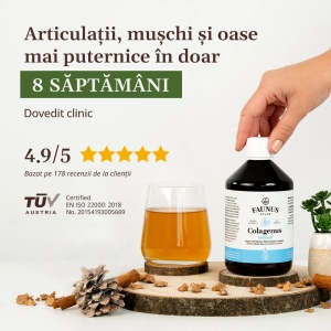 Colagenus Articulatii colagen lichid, 500 ml, Faunus Plant - Img 6