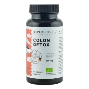 Colon Detox eco, 90 capsule, Republica Bio - Img 1