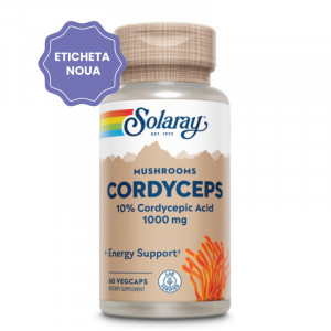 Cordyceps Solaray, 60 capsule, Secom - Img 2