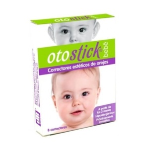Corectoare pentru urechi decolate, clapauge, Otostick bebe, 8 bucati - Img 1