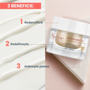 Cremă de zi pentru fermitate DermAbsolu, 50 ml, Avène - Img 3