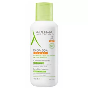 Crema emolienta Exomega Control, 400 ml, ADerma - Img 1