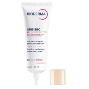 Cremă nuanțată anti-roșeață Sensibio AR+ CC Cream SPF50+, 40 ml, Bioderma - Img 2