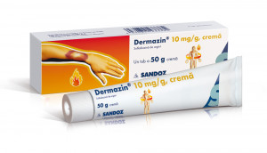 Dermazin crema , 50 g, Sandoz