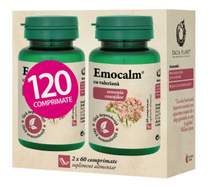 Emocalm+valeriana x 60cp Pachet 1+1 (Dacia Plant)