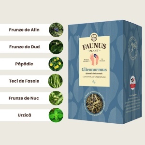 Faunus Ceai Glicemie Normala, 90g - Img 2