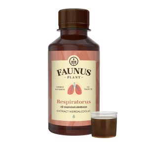 Faunus Tinctura Respiratorus, 200 ml – pentru tuse, raceli si sanatatea aparatului respirator - Img 1