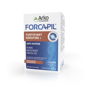 Forcapil Fortifiant Keratine+ , 60 capsule vegetale, Arkopharma - Img 3