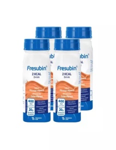 Fresubin 2kcal Fibre Caise Si Piersici 200ml, 4 Flacoane