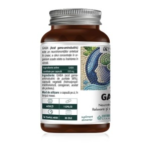 GABA, 30 capsule vegetale, Hyllan Pharma - Img 2