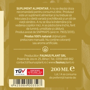 Galbenele – Tinctura 200 ml, Faunus - Img 8