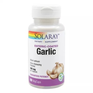 Garlic (Usturoi) 500 mg, 60 capsule – Solaray / Secom
